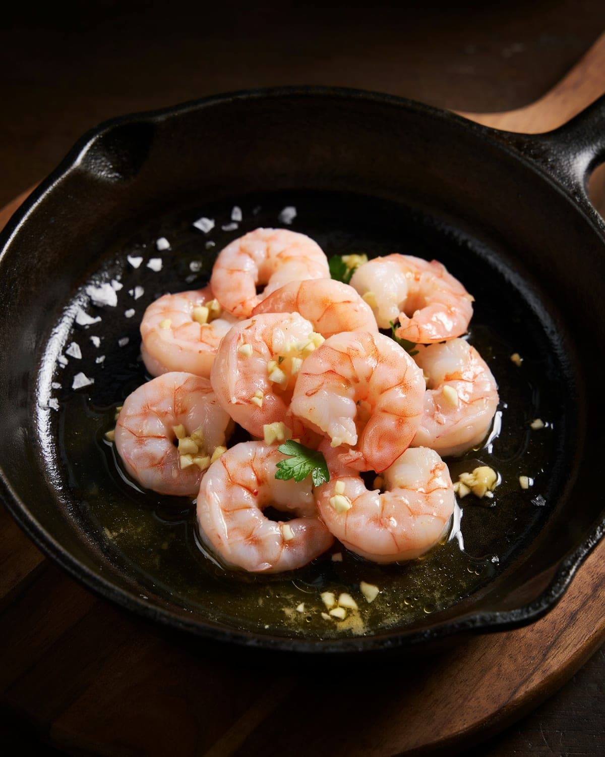 30-Minute Garlic Butter Shrimp for Two (One-Pan Skillet)