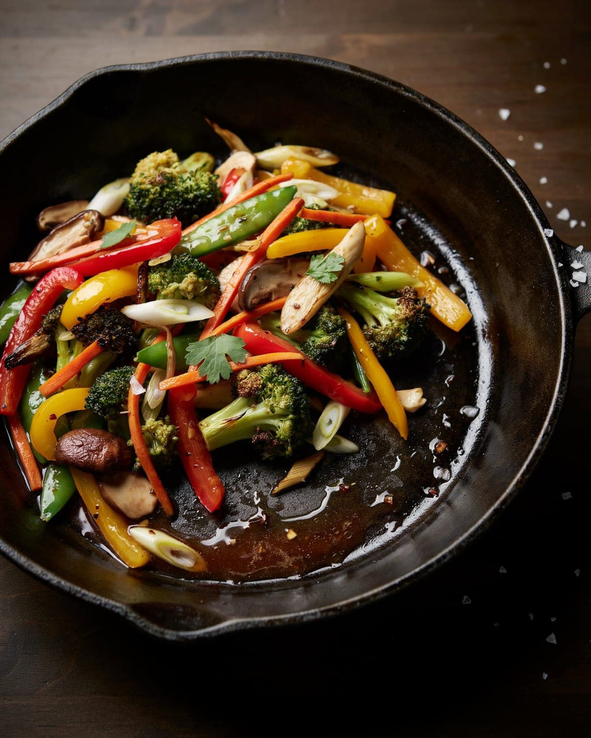 22-Minute Vegetable Stir Fry for Two
