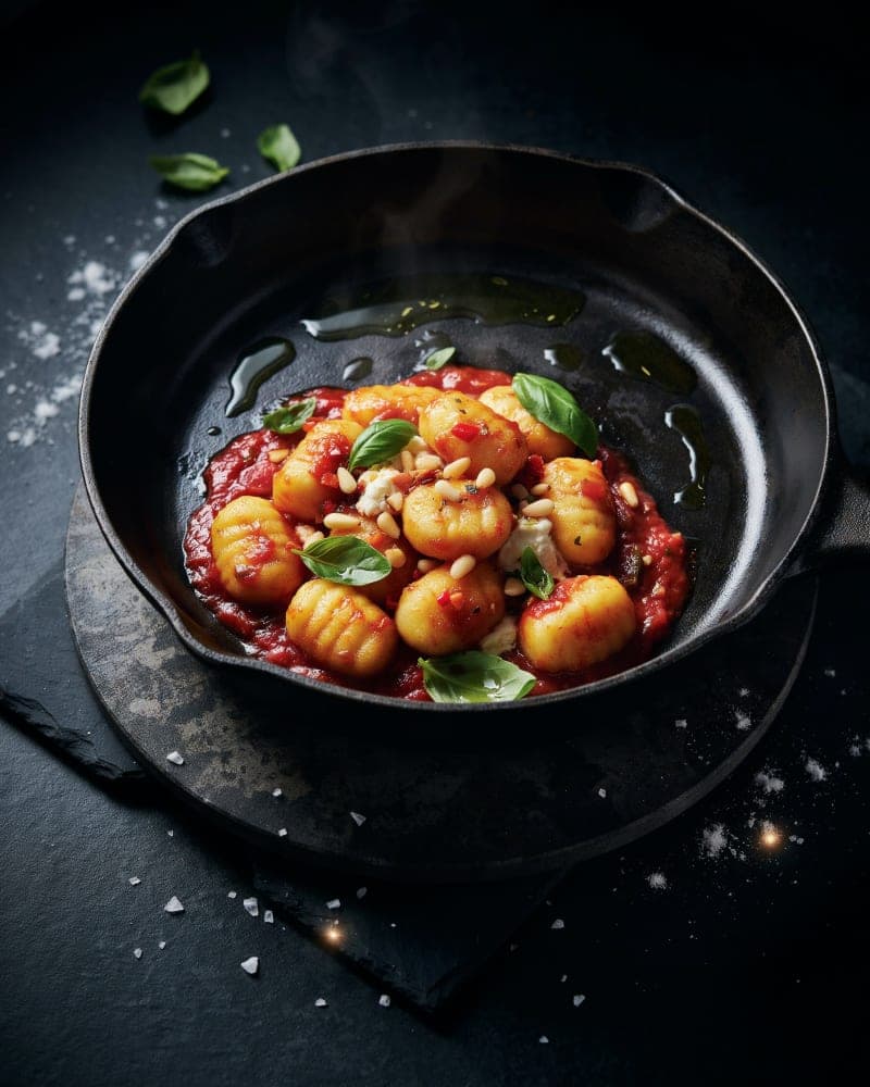 One-Pan Gnocchi for Two: 30-Minute Tomato-Basil Dinner