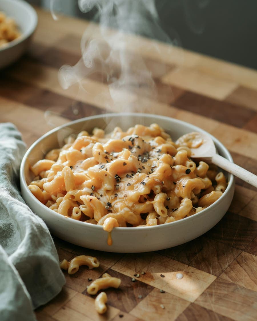 Stovetop Mac and Cheese for Two (No Baking, One Pot)