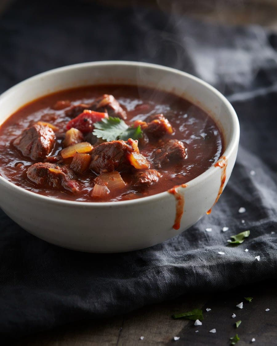 Easy Chili Colorado for Two: Tender Beef in a 45-Minute Dried-Chile Sauce